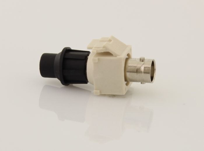 Keystone Module - BNC fem. ivory