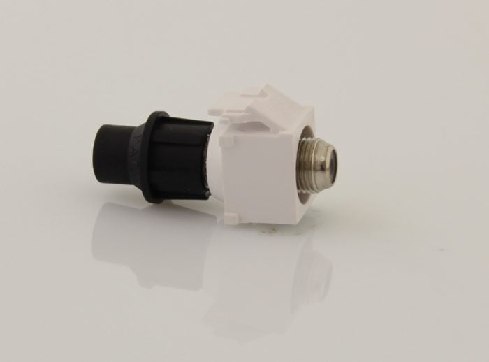Modulo Keystone - F hembra color blanco