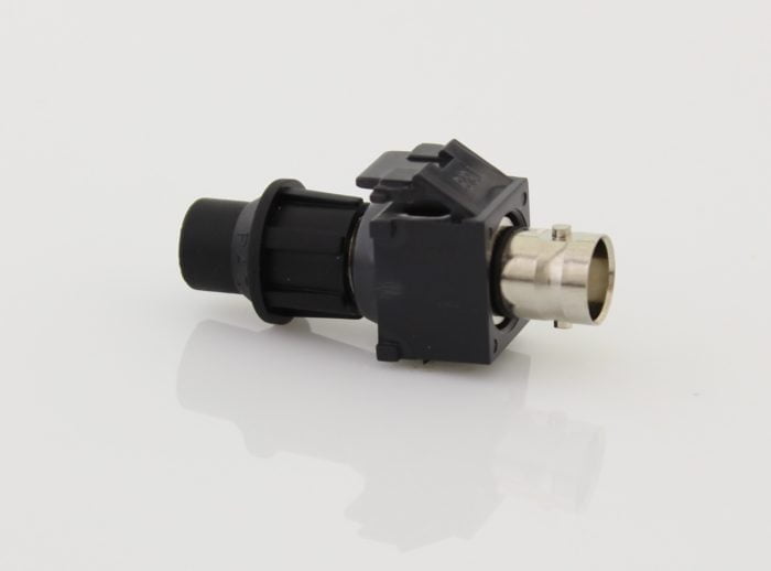 Modulo Keystone - BNC hembra color negro