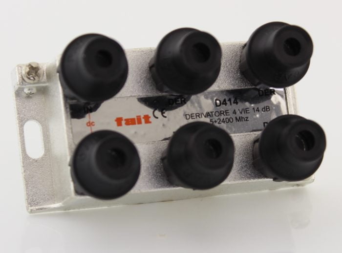 4-way line tap, 14dB