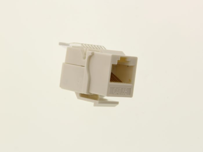 Keystone Module - RJ45 cat.5e white