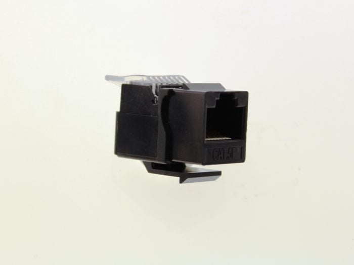 Keystone Module - RJ45 cat.5e black