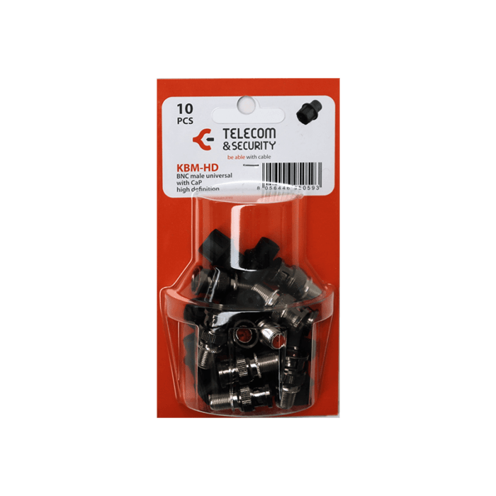 BNC Maschio HD - 10 pz